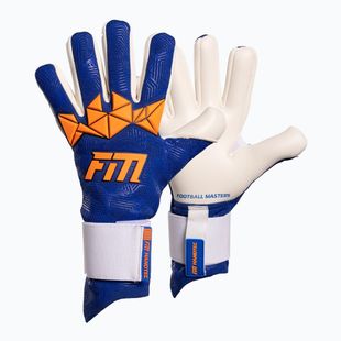 Guanti da portiere Football Masters Varis X PRO blu/arancione