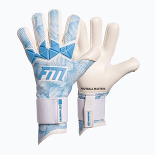 Guanti da portiere Football Masters Varis X PRO bianco/blu