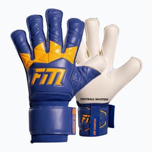 Guanti da portiere Football Masters Invictus X blu/arancione
