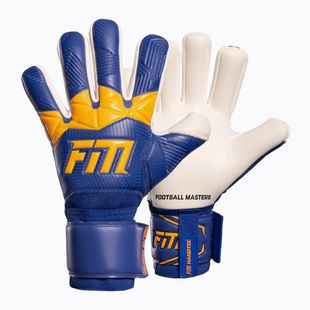Guanti da portiere Football Masters Varis X blu/arancione