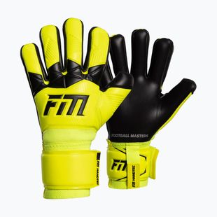 Guanti da portiere Football Masters Varis X giallo fluo