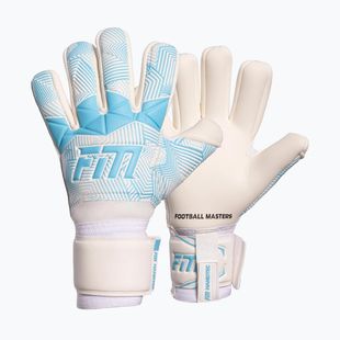 Guanti da portiere Football Masters Varis X bianco/blu
