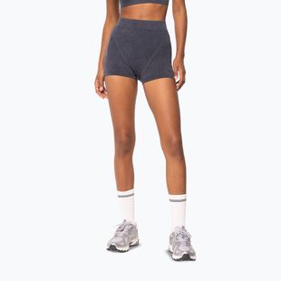 Pantaloncini da allenamento donna Carpatree Marble Story Seamless midnight mist black