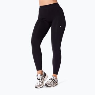 Leggings da allenamento da donna Carpatree Eris Seamless black/orchid