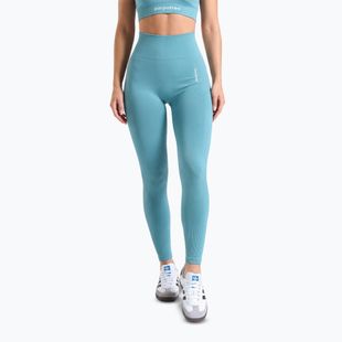 Leggings da allenamento da donna Carpatree Allure Seamless milky blue