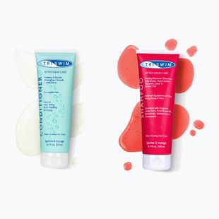 Set di cosmetici per capelli TRISWIM chlorine removal shampoo + conditioner 250 ml lychee/mango
