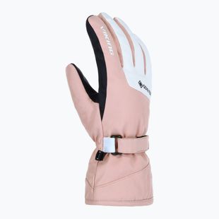Guanti da sci da donna Viking Sherpa 2.0 Gore-Tex Ski pink/white