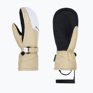 Guanti da sci donna Viking Sherpa 2.0 Gore-Tex Mitten Ski beige/white