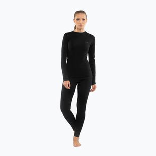 Completo di biancheria termica da donna Viking Meriboo Base Layer black