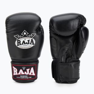 RAJA BOXING Guantoni da boxe singoli in pelle nera