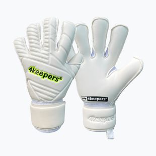 4keepers Retro 42 RF2G Jr guanti da portiere per bambini bianchi
