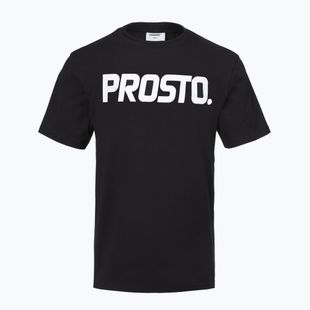 PROSTO Biglog - Maglietta da uomo nera