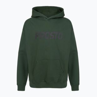 PROSTO Biolog Felpa con cappuccio kaki da uomo
