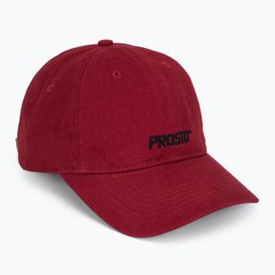 Cappellino con visiera PROSTO Infinity maroon