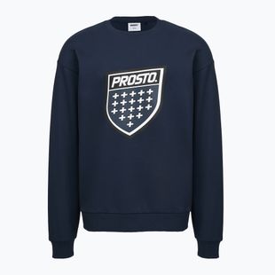Felpa da uomo PROSTO Big Shield Crewneck navy