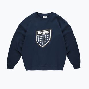 Felpa da uomo PROSTO Big Shield Crewneck navy