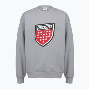 Felpa da uomo PROSTO Big Shield Crewneck gray
