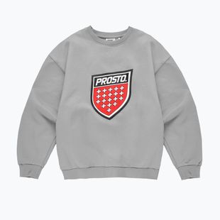 Felpa da uomo PROSTO Big Shield Crewneck gray