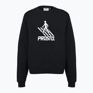 Felpa da uomo PROSTO Crossing Crewneck black