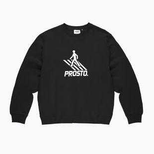 Felpa da uomo PROSTO Crossing Crewneck black