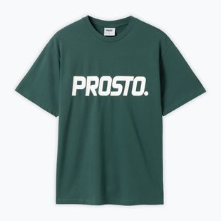 T-shirt da uomo PROSTO Big Log bottle green