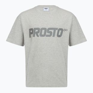 T-shirt da uomo PROSTO Big Log grey/melange