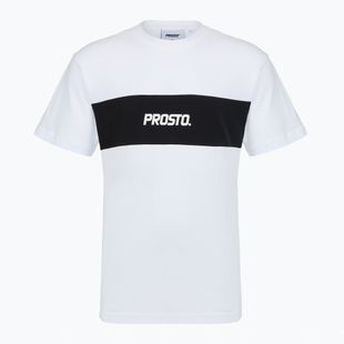 T-shirt da uomo PROSTO Root white/black