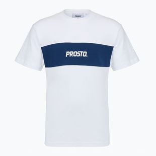 T-shirt da uomo PROSTO Root white/navy blue