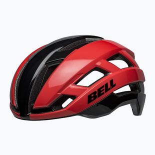 Casco da bici Bell Falcon XR Led Integrated MIPS rosso opaco/nero