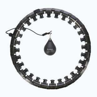 Hula hop con linguette e pesi HMS HHW12 nero 17-44-526