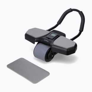Rotella per esercizi addominali automatica con supporto HMS KA10 nero