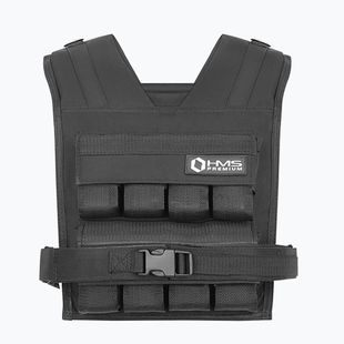 Gilet da allenamento con pesi HMS KTO16 16 kg nero