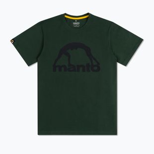 Maglietta da uomo MANTO Vibe 25 verde pino/nero