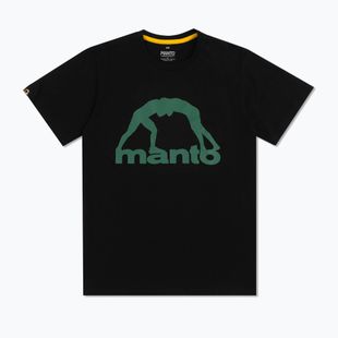 Maglietta da uomo MANTO Vibe 25 nero/verde