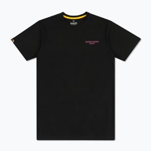 Maglietta da uomo MANTO Society 25 onice nero