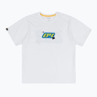 MANTO Racing T-shirt oversize bianca