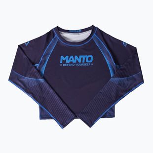 MANTO Defend donna Rashguard blu navy