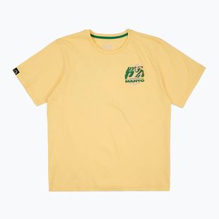 MANTO donna Harmony T-shirt oversize giallo