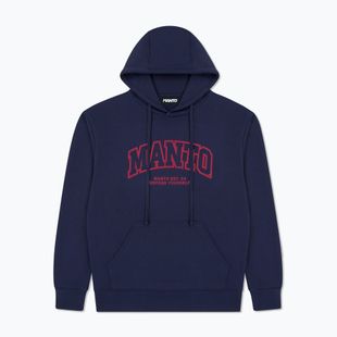 Felpa da uomo MANTO Varsity 26 Hoody blu navy