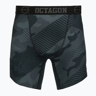 Pantaloncini da allenamento uomo Octagon Legion Black Line black