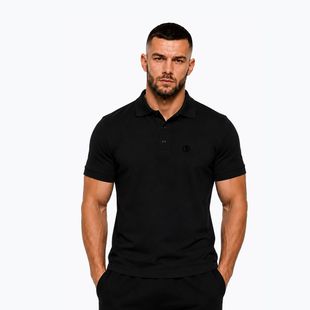 Polo uomo Octagon Legion Small Logo 3D Polo black