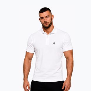 Polo uomo Octagon Legion Small Logo 3D Polo white