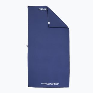 AQUA-SPEED Dry Asciugamano piatto ad asciugatura rapida 70 x 140 cm blu navy