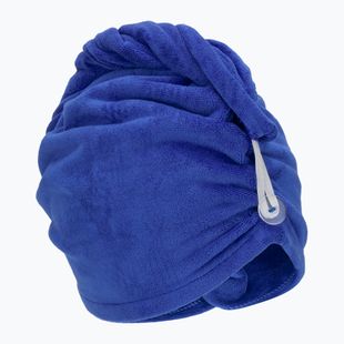 AQUA-SPEED Asciugamano per la testa turbante blu