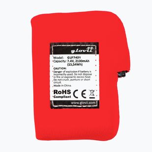Batteria per guanti e berretti riscaldati Glovia GLP7421 rosso