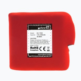 Batteria per giacca riscaldata Glovia GLI7452 rosso