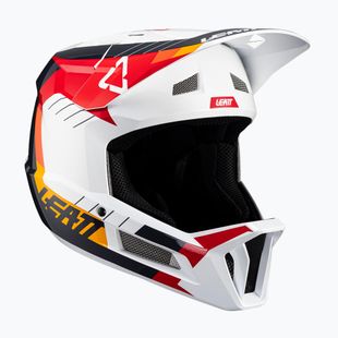 Casco MTB Leatt Gravity 2.0 V24 bianco/rosso