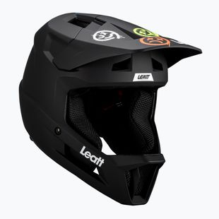 Leatt MTB Gravity 1.0 V25 Jr casco da bici per bambini nero