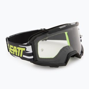 Maschera da ciclismo per bambini Leatt Vizion 2.5 Small Black/Neon Yellow