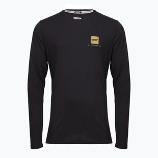 Maglia da ciclismo a manica lunga da uomo Leatt MTB Gravity 3.0 Ghost Black